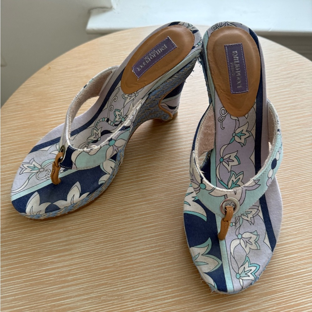 Emilio Pucci Wedge Heels